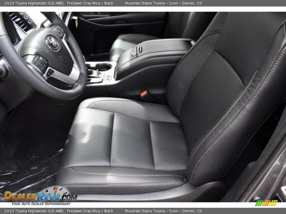 2019 Toyota Highlander XLE AWD Predawn Gray Mica / Black Photo #6
