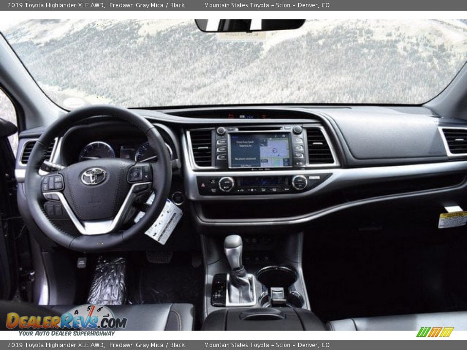 2019 Toyota Highlander XLE AWD Predawn Gray Mica / Black Photo #7
