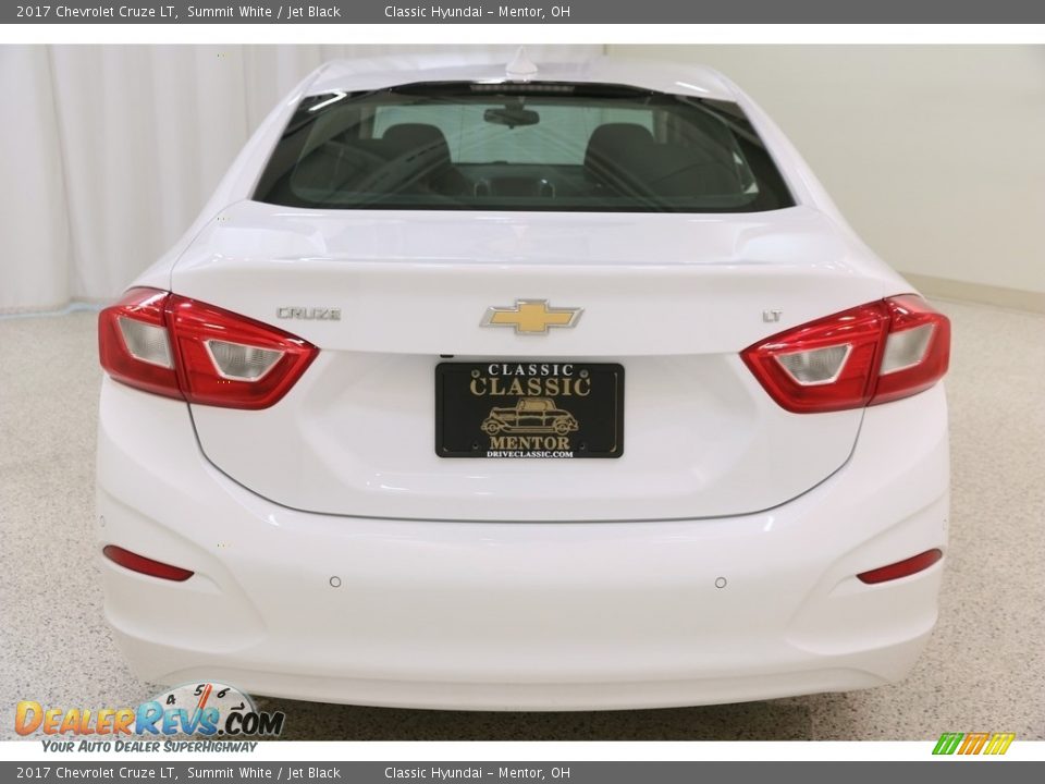 2017 Chevrolet Cruze LT Summit White / Jet Black Photo #21