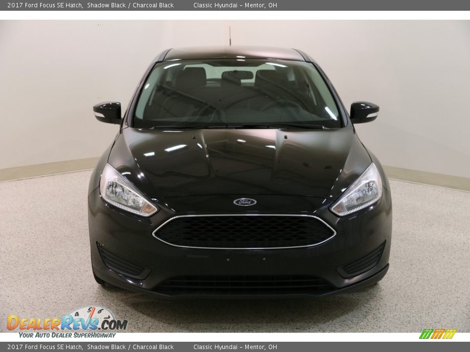 2017 Ford Focus SE Hatch Shadow Black / Charcoal Black Photo #2