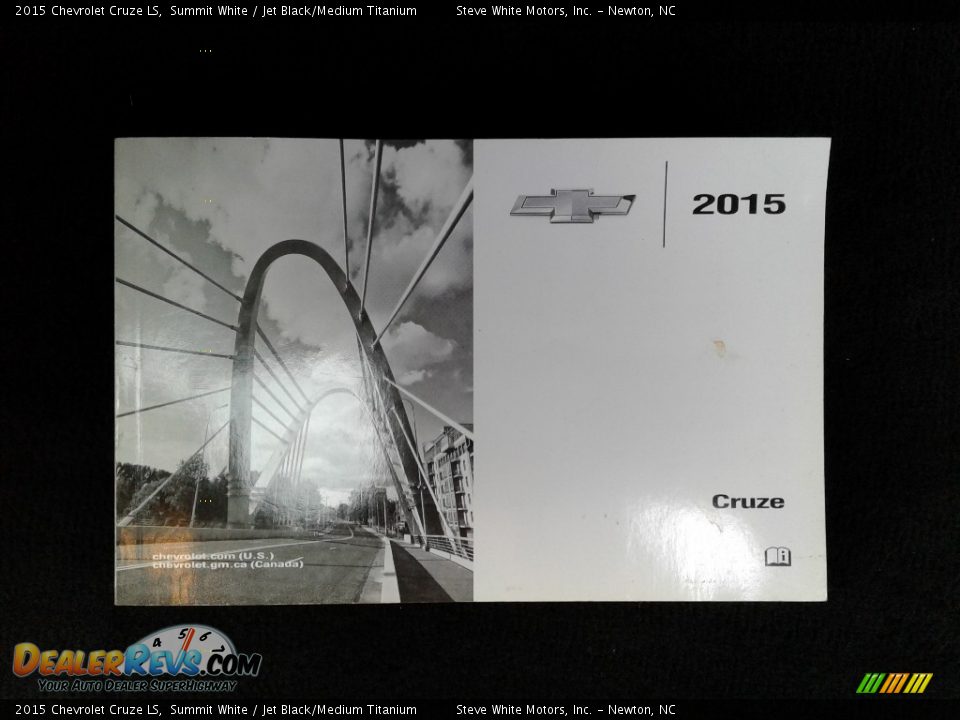 2015 Chevrolet Cruze LS Summit White / Jet Black/Medium Titanium Photo #27