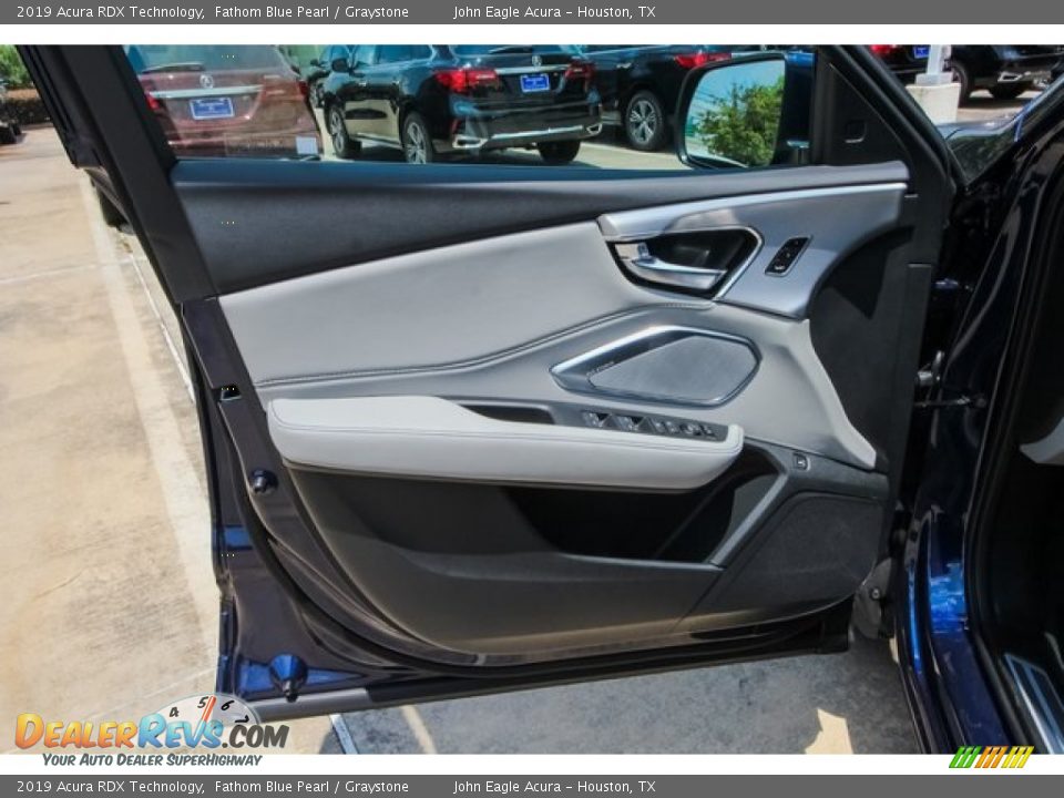 2019 Acura RDX Technology Fathom Blue Pearl / Graystone Photo #15