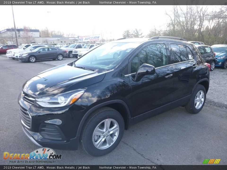 2019 Chevrolet Trax LT AWD Mosaic Black Metallic / Jet Black Photo #1