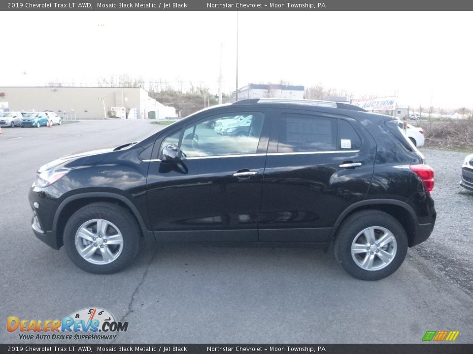 2019 Chevrolet Trax LT AWD Mosaic Black Metallic / Jet Black Photo #2