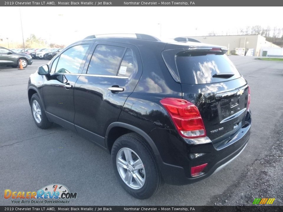 2019 Chevrolet Trax LT AWD Mosaic Black Metallic / Jet Black Photo #3