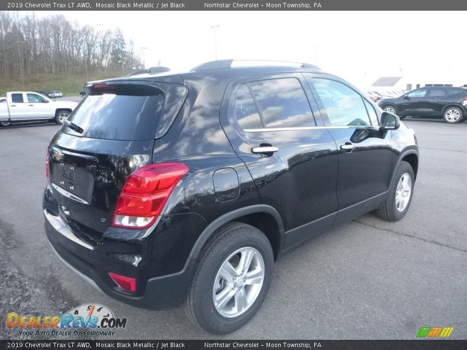 2019 Chevrolet Trax LT AWD Mosaic Black Metallic / Jet Black Photo #5