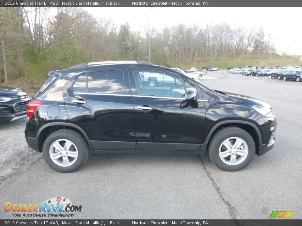 2019 Chevrolet Trax LT AWD Mosaic Black Metallic / Jet Black Photo #6