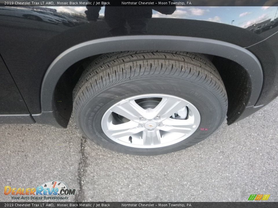2019 Chevrolet Trax LT AWD Mosaic Black Metallic / Jet Black Photo #9