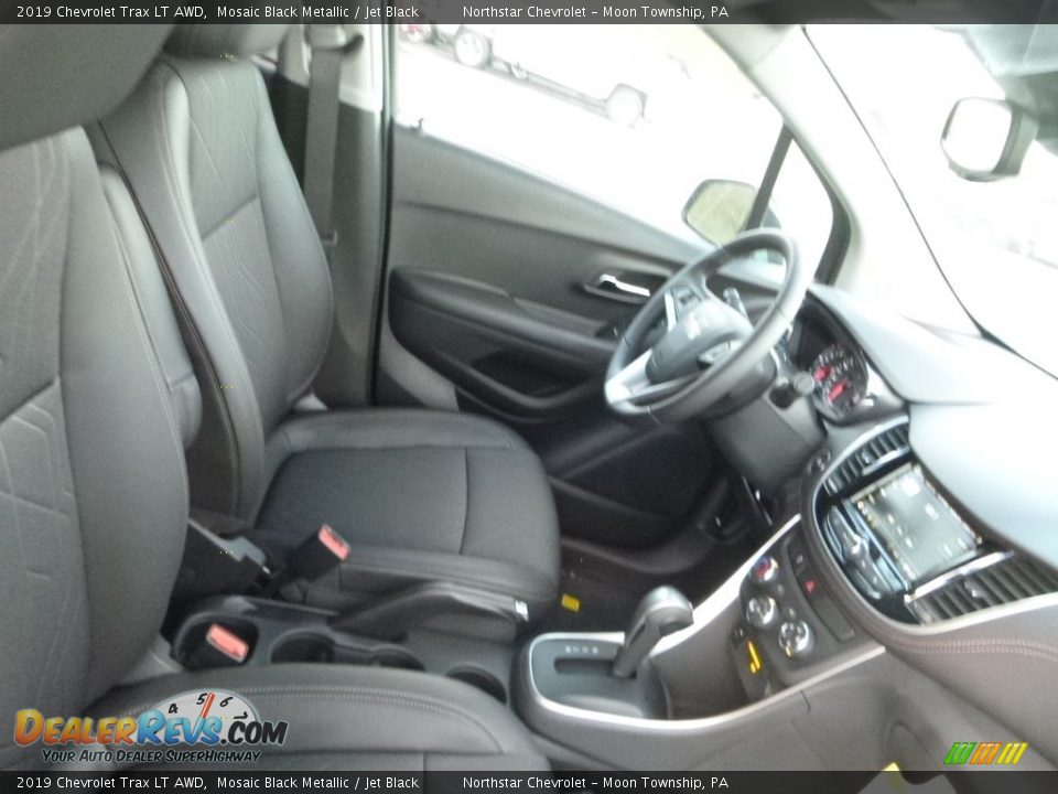2019 Chevrolet Trax LT AWD Mosaic Black Metallic / Jet Black Photo #10