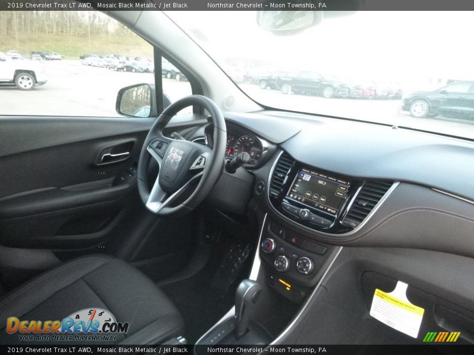 2019 Chevrolet Trax LT AWD Mosaic Black Metallic / Jet Black Photo #11