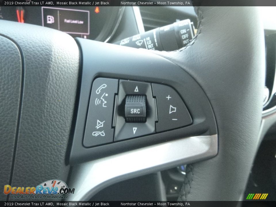 2019 Chevrolet Trax LT AWD Mosaic Black Metallic / Jet Black Photo #19