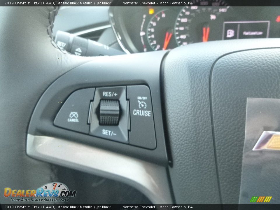2019 Chevrolet Trax LT AWD Mosaic Black Metallic / Jet Black Photo #20