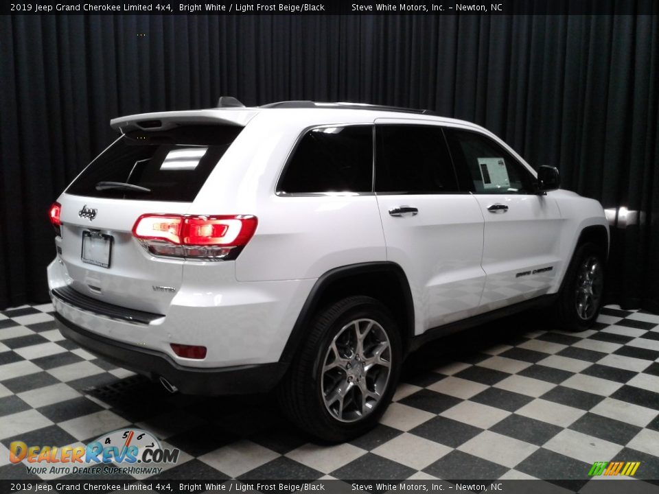 2019 Jeep Grand Cherokee Limited 4x4 Bright White / Light Frost Beige/Black Photo #6