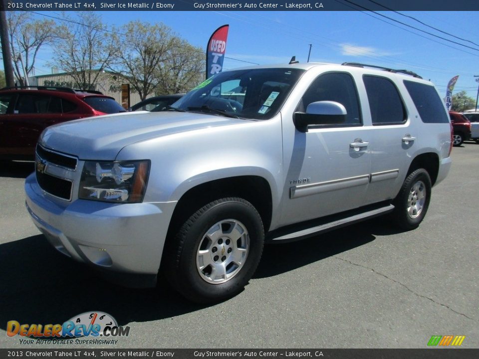 2013 Chevrolet Tahoe LT 4x4 Silver Ice Metallic / Ebony Photo #3