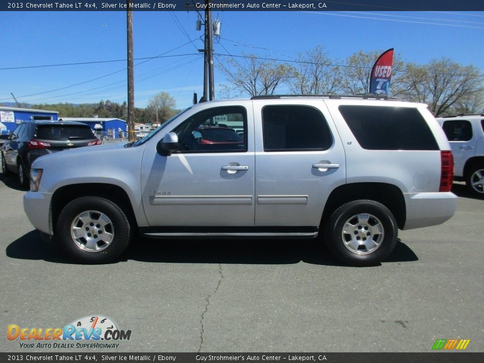 2013 Chevrolet Tahoe LT 4x4 Silver Ice Metallic / Ebony Photo #4