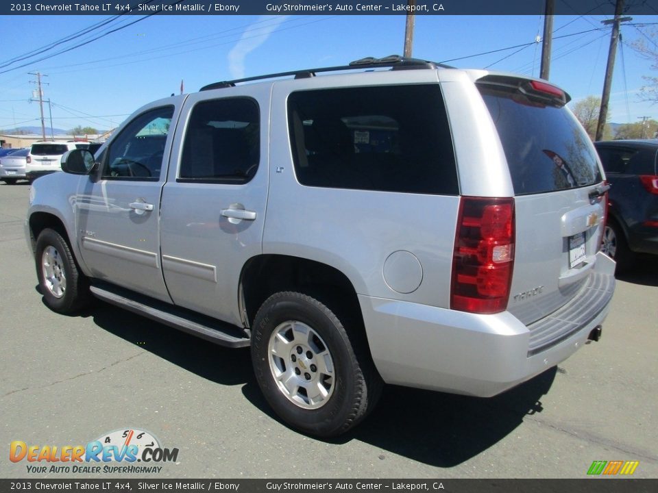 2013 Chevrolet Tahoe LT 4x4 Silver Ice Metallic / Ebony Photo #5