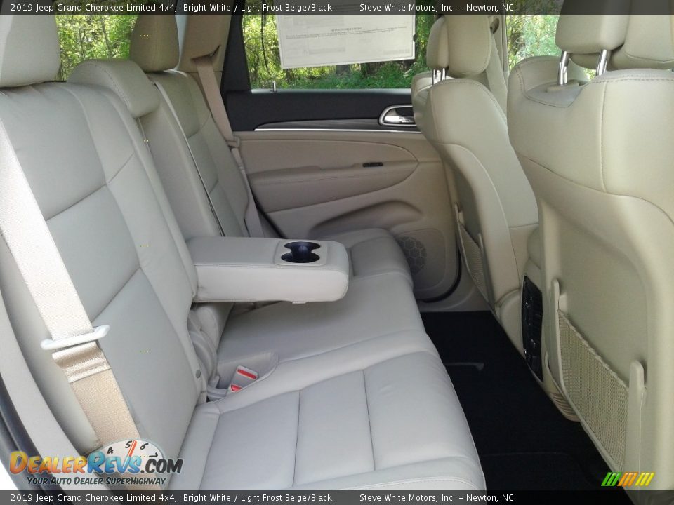 2019 Jeep Grand Cherokee Limited 4x4 Bright White / Light Frost Beige/Black Photo #15