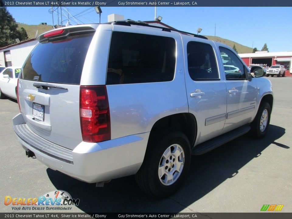 2013 Chevrolet Tahoe LT 4x4 Silver Ice Metallic / Ebony Photo #7