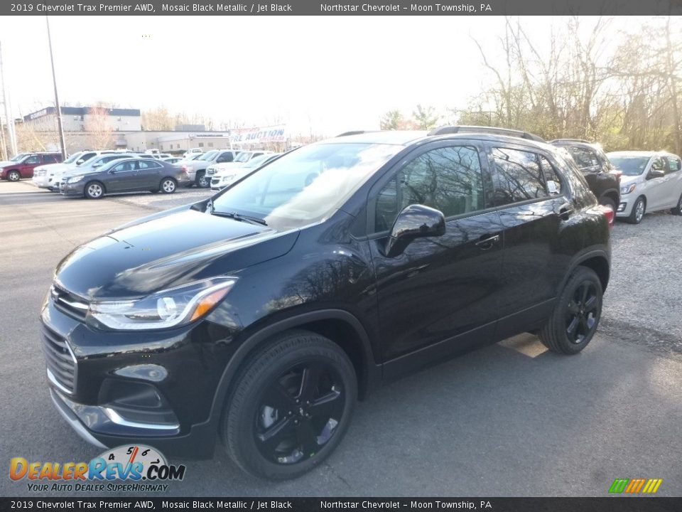 2019 Chevrolet Trax Premier AWD Mosaic Black Metallic / Jet Black Photo #1