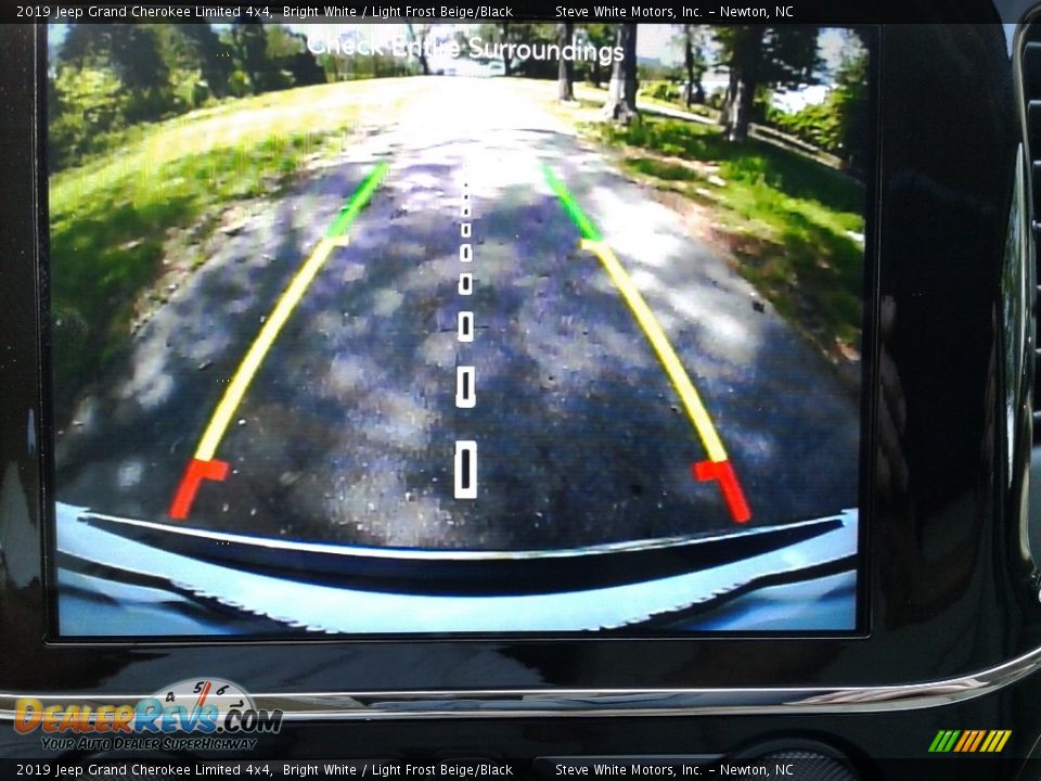 2019 Jeep Grand Cherokee Limited 4x4 Bright White / Light Frost Beige/Black Photo #23