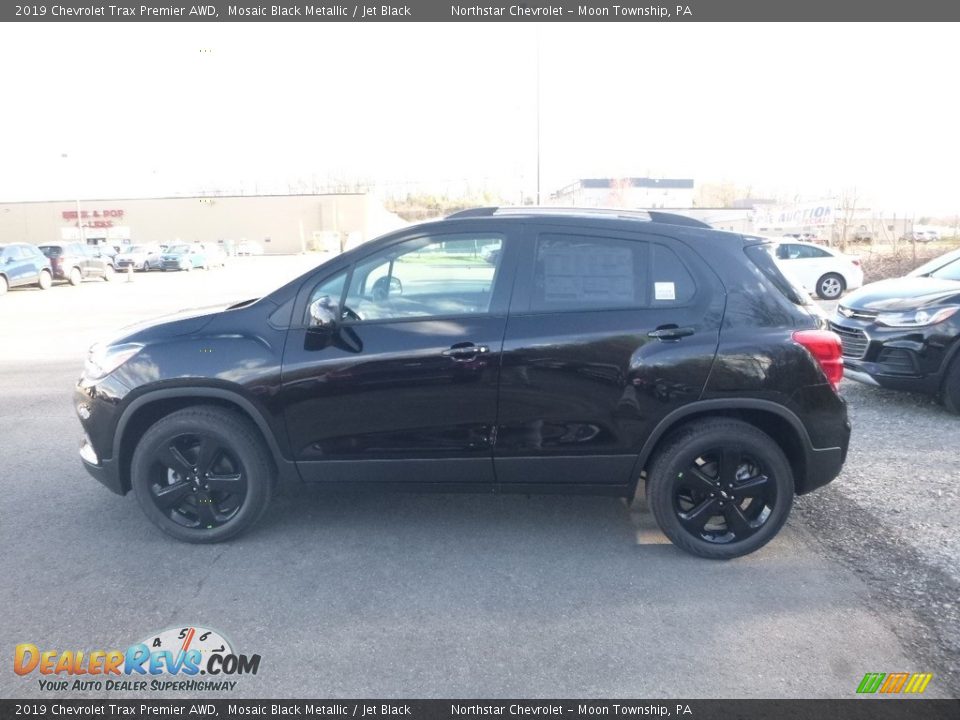 2019 Chevrolet Trax Premier AWD Mosaic Black Metallic / Jet Black Photo #3