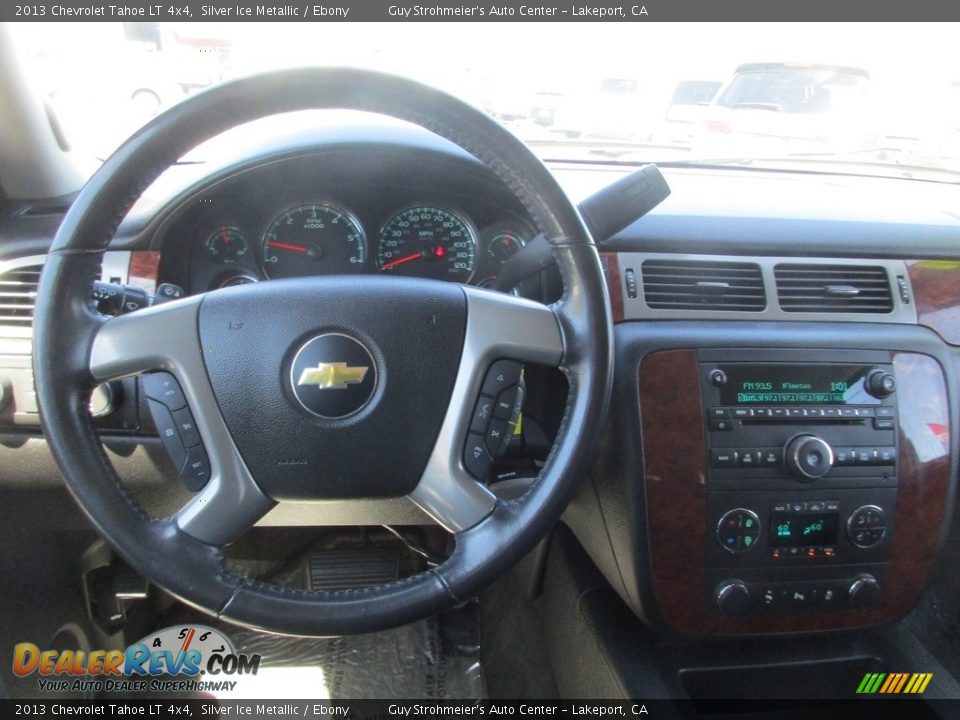 2013 Chevrolet Tahoe LT 4x4 Silver Ice Metallic / Ebony Photo #12