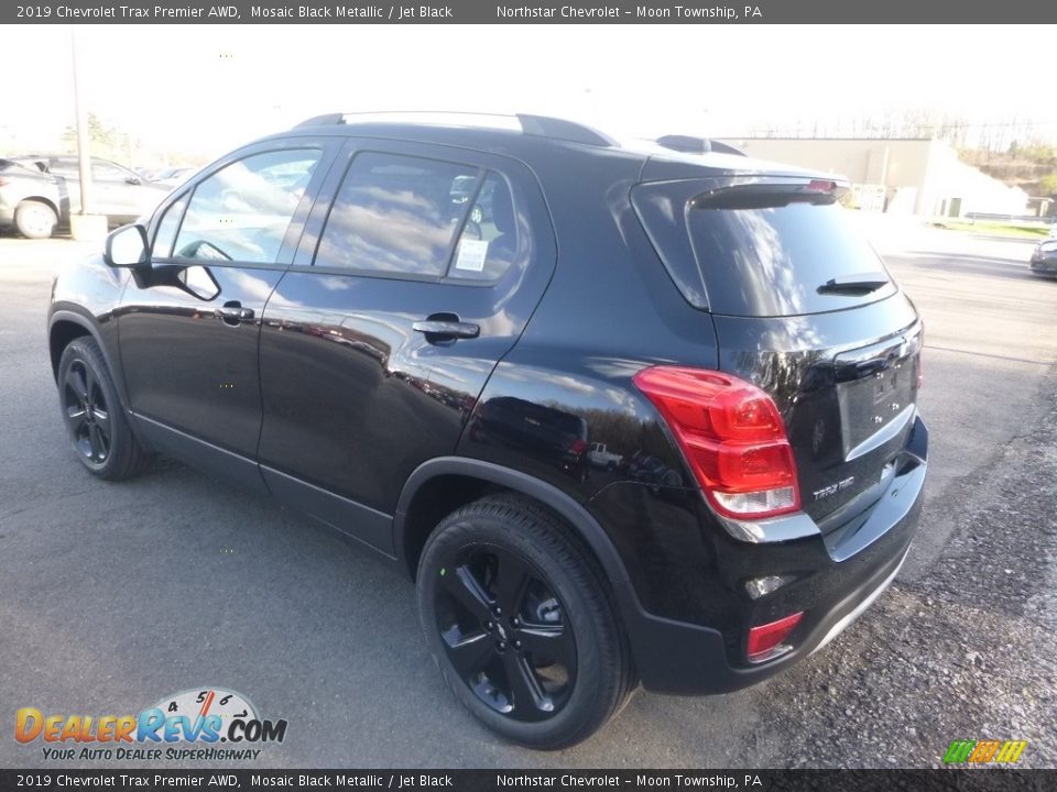 2019 Chevrolet Trax Premier AWD Mosaic Black Metallic / Jet Black Photo #4