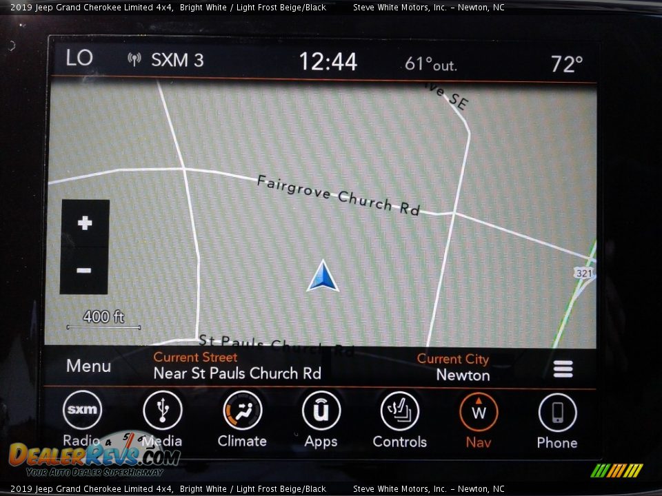 2019 Jeep Grand Cherokee Limited 4x4 Bright White / Light Frost Beige/Black Photo #25
