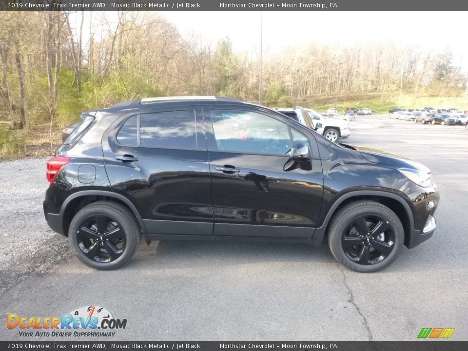 2019 Chevrolet Trax Premier AWD Mosaic Black Metallic / Jet Black Photo #7