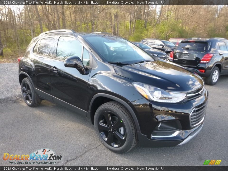 2019 Chevrolet Trax Premier AWD Mosaic Black Metallic / Jet Black Photo #8