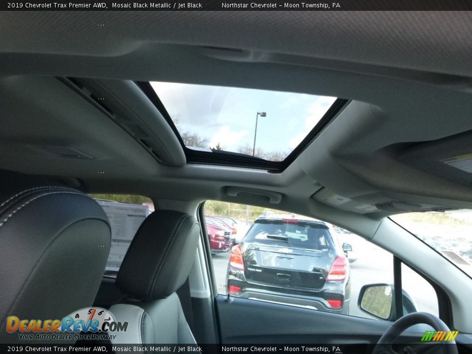 2019 Chevrolet Trax Premier AWD Mosaic Black Metallic / Jet Black Photo #12
