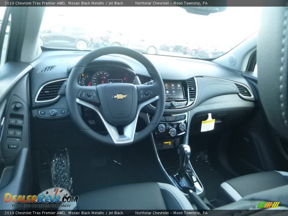 2019 Chevrolet Trax Premier AWD Mosaic Black Metallic / Jet Black Photo #14