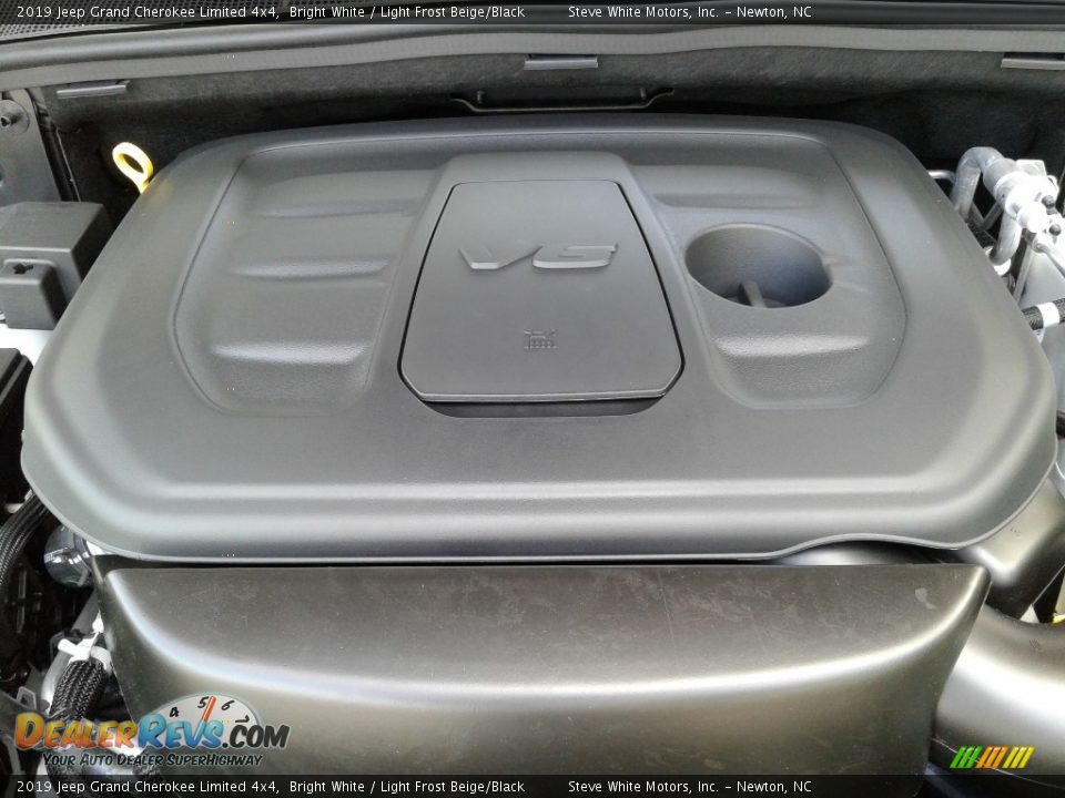 2019 Jeep Grand Cherokee Limited 4x4 Bright White / Light Frost Beige/Black Photo #36