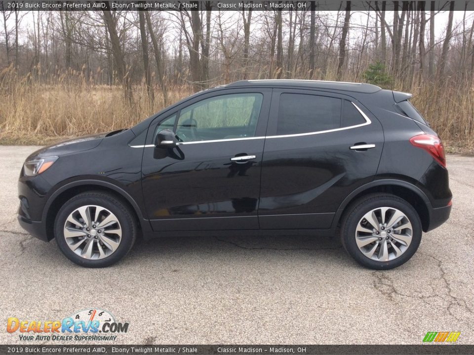 2019 Buick Encore Preferred AWD Ebony Twilight Metallic / Shale Photo #3