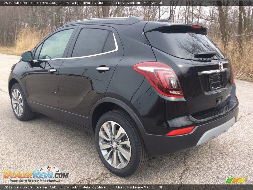 2019 Buick Encore Preferred AWD Ebony Twilight Metallic / Shale Photo #4