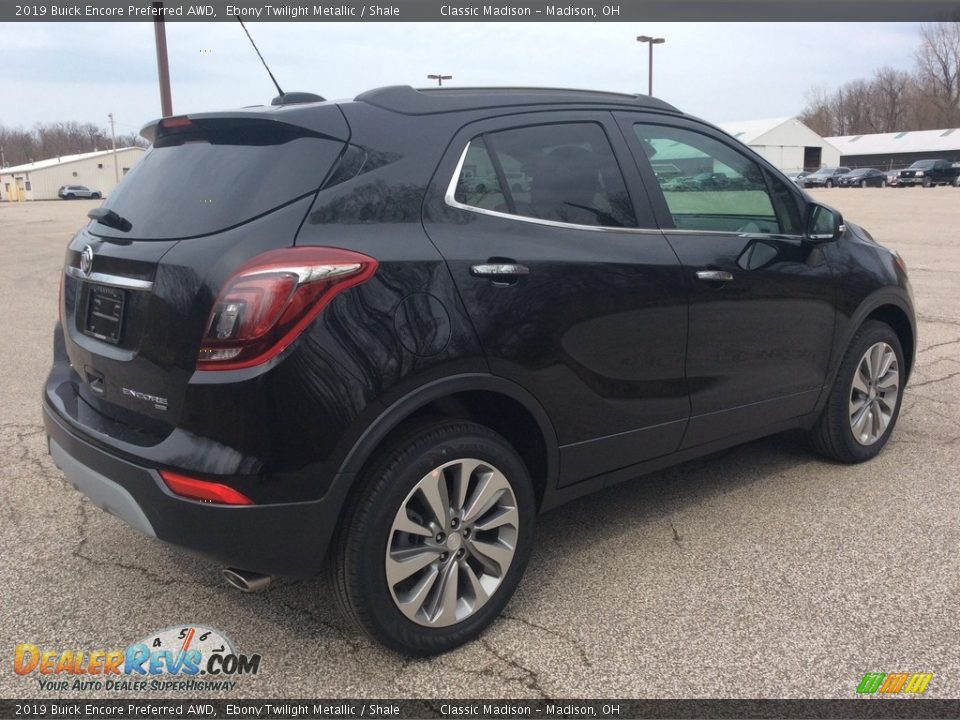 2019 Buick Encore Preferred AWD Ebony Twilight Metallic / Shale Photo #6