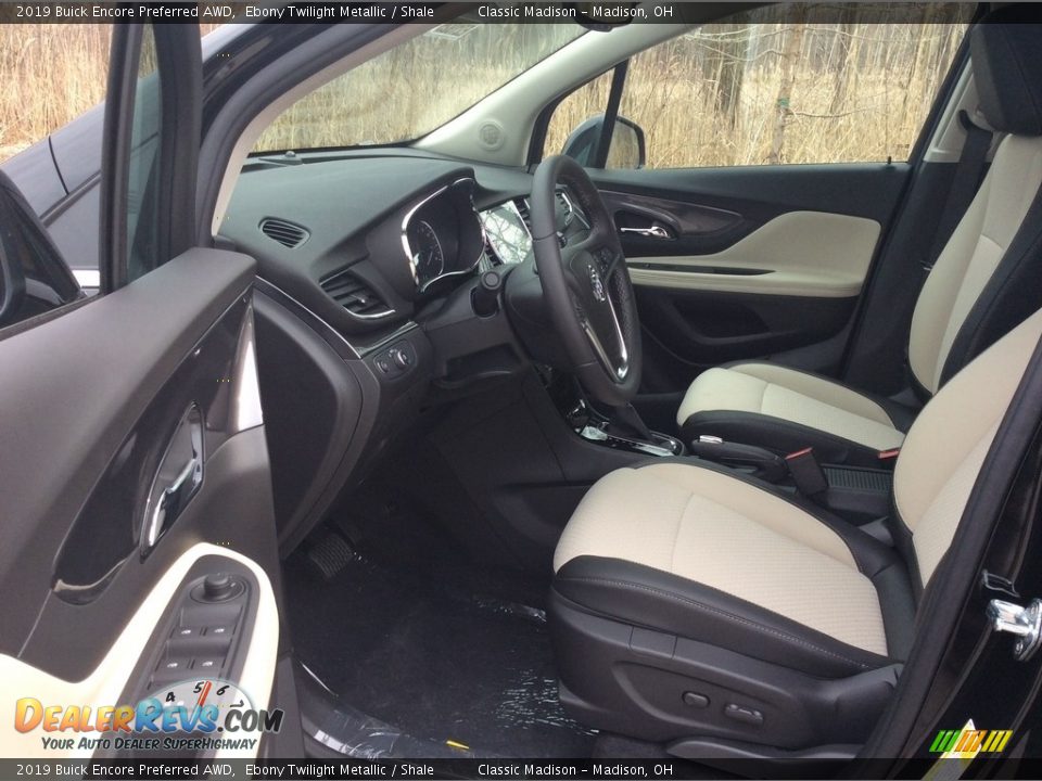 2019 Buick Encore Preferred AWD Ebony Twilight Metallic / Shale Photo #9