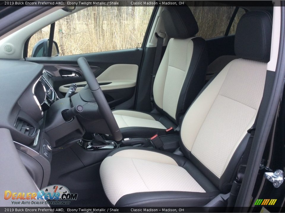2019 Buick Encore Preferred AWD Ebony Twilight Metallic / Shale Photo #10
