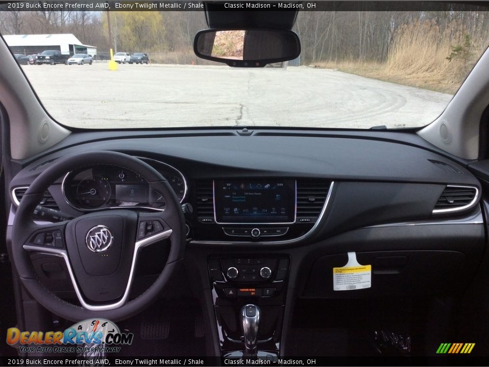 2019 Buick Encore Preferred AWD Ebony Twilight Metallic / Shale Photo #11