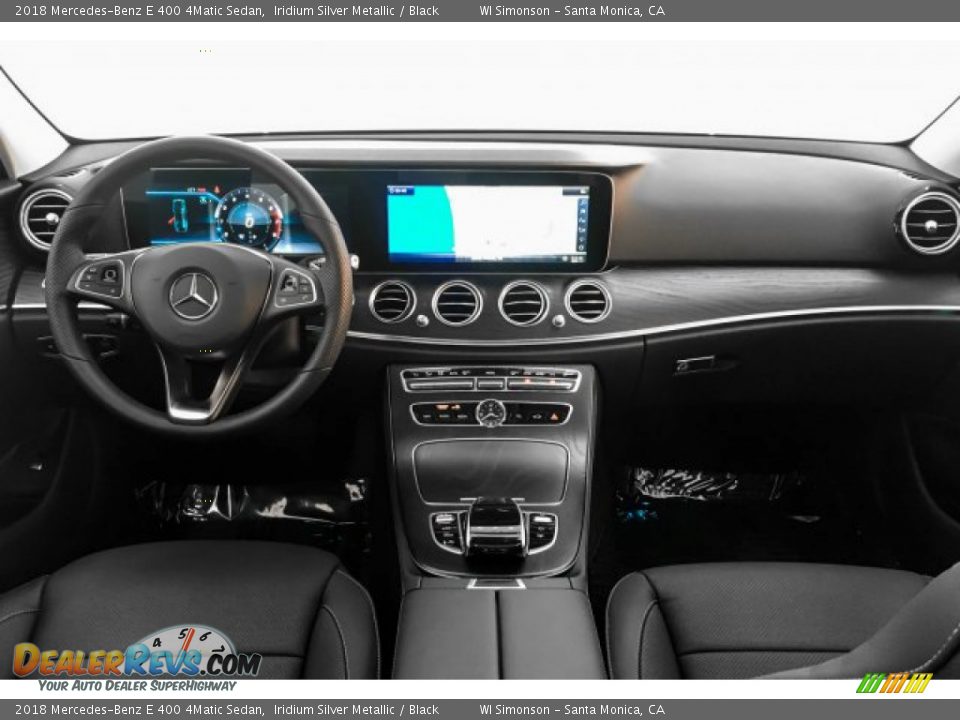 2018 Mercedes-Benz E 400 4Matic Sedan Iridium Silver Metallic / Black Photo #18