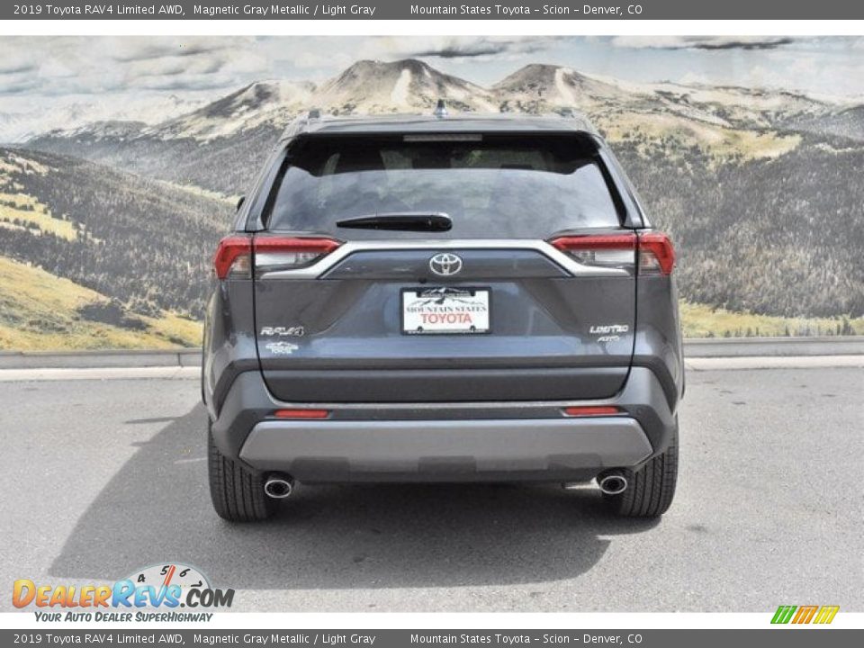 2019 Toyota RAV4 Limited AWD Magnetic Gray Metallic / Light Gray Photo #4