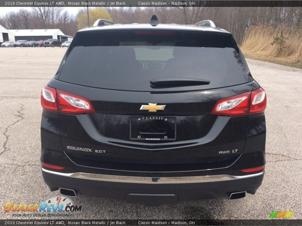 2019 Chevrolet Equinox LT AWD Mosaic Black Metallic / Jet Black Photo #5