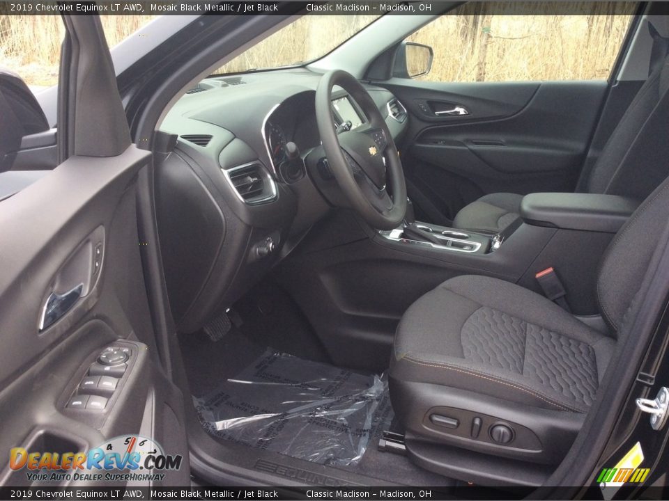 2019 Chevrolet Equinox LT AWD Mosaic Black Metallic / Jet Black Photo #9