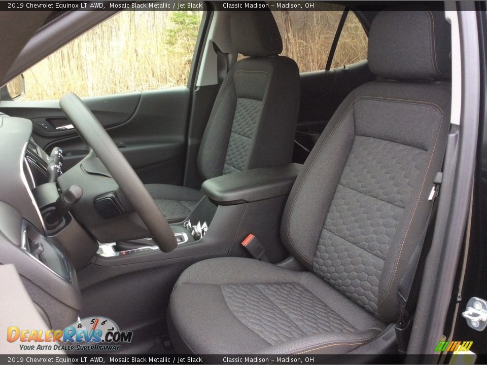 2019 Chevrolet Equinox LT AWD Mosaic Black Metallic / Jet Black Photo #10