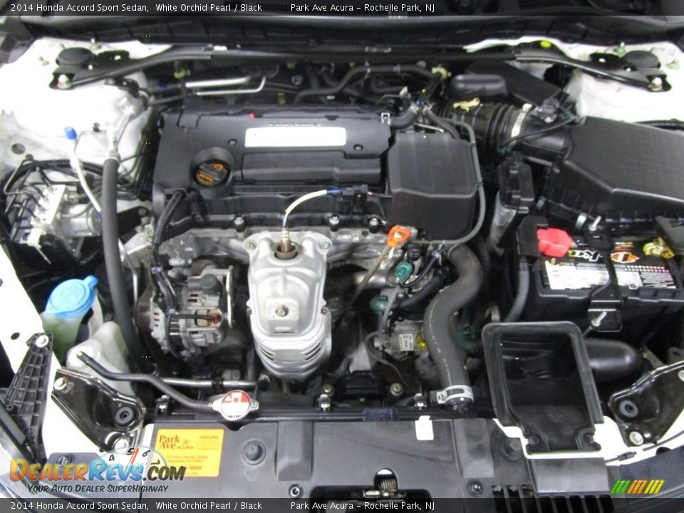 2014 Honda Accord Sport Sedan White Orchid Pearl / Black Photo #26