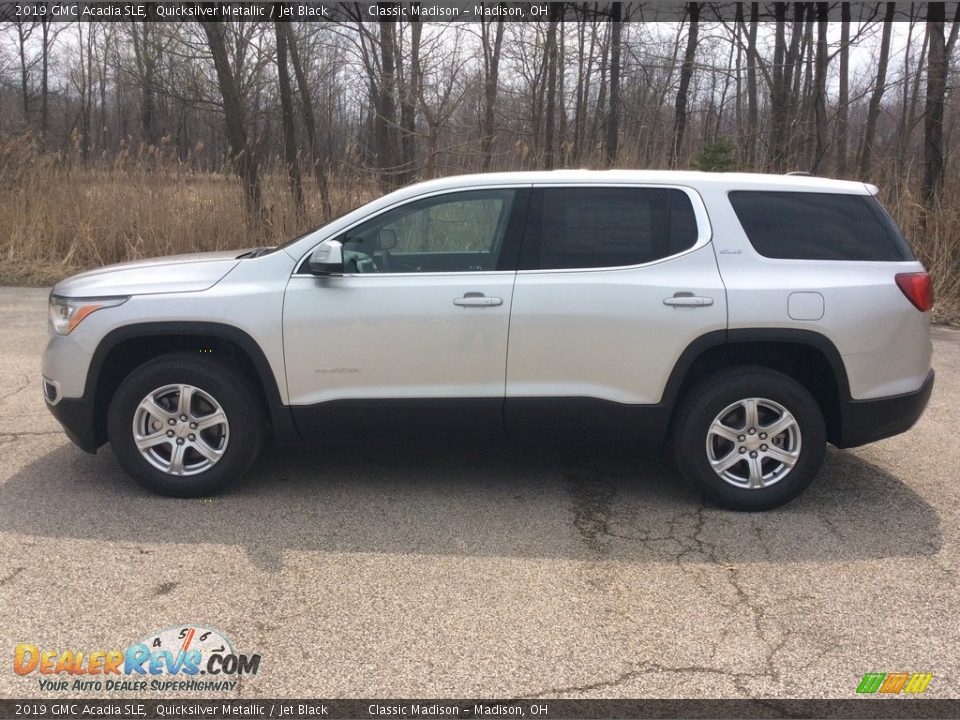 2019 GMC Acadia SLE Quicksilver Metallic / Jet Black Photo #3