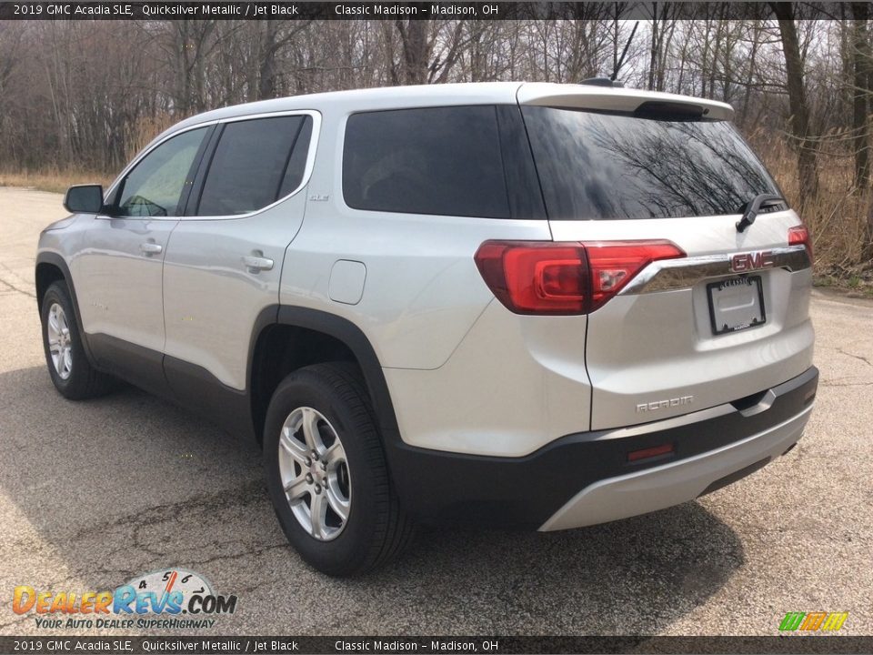 2019 GMC Acadia SLE Quicksilver Metallic / Jet Black Photo #4