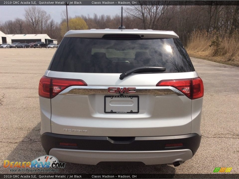 2019 GMC Acadia SLE Quicksilver Metallic / Jet Black Photo #5