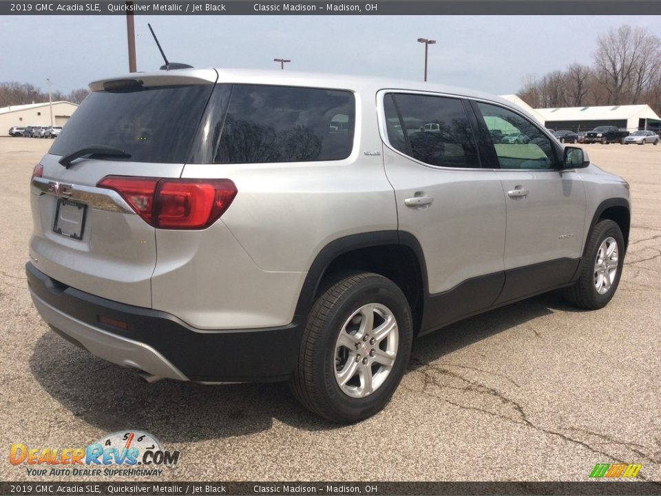 2019 GMC Acadia SLE Quicksilver Metallic / Jet Black Photo #6