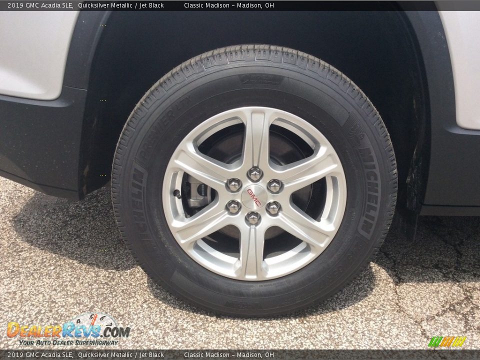 2019 GMC Acadia SLE Quicksilver Metallic / Jet Black Photo #7
